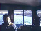 On Lake Powell Cruising in the houseboat.
