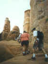 Fiery Furnace Hikers in Arches National Park.
