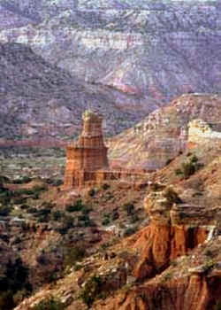 The Lighthouse in Palo Duro Canyon.