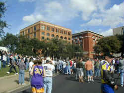 The Book Depository Building from which 40 years priors shots were fired.