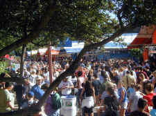 Crowd gridlock at the State Fair of Texas.