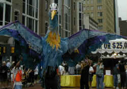 Main Street Arts Festival Giant Bird