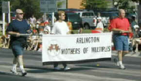 Arlington 4th of July Parade Mothers of Multiples