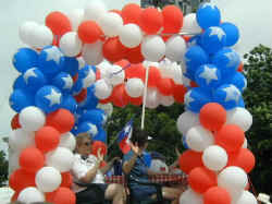 Granbury 4th of July Parade Balloon Float