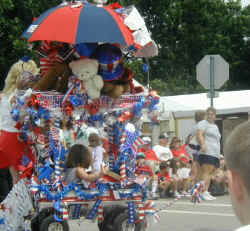 Granbury 4th of July Parade Red White & Blue