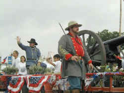 Granbury 4th of July Parade with General Granbury