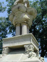 Another look at the Texas Spring Palace Monument.in downtown Fort Worth.