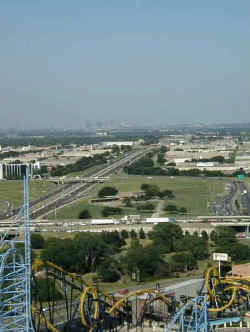 Six Flags Over Texas Arlington Batman ride