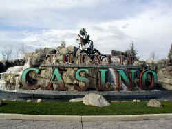 The Tulalip Casino Sign.