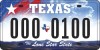Texas Personalized License Plates